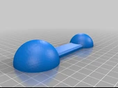 Byr Çift kaşık kahve / kakao / şeker (Sadece Plastik Aparattır!!!) 3D - 3
