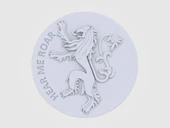 Byr Lannister Hanesi Mührü (Sadece Plastik Aparattır!!!) 3D thumbnail 1