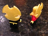 Byr Zaman Lordu Minifig Tasması/Miğferi (Plastik Aparattır!!!) 3D thumbnail 4