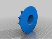 Byr Ağırlık Plakası Adaptörü (Sadece Plastik Aparattır!!!) 3D thumbnail 4