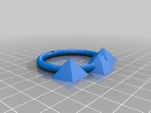 Byr Yüzük Küpe (Sadece Plastik Aparattır!!!) 3D thumbnail 1