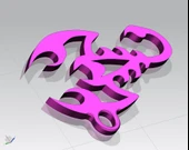 Byr Akrep kolye - Akrep kolye (Sadece Plastik Aparattır!!!) 3D thumbnail 2