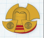 Byr Zaman Lordu Minifig Tasması/Miğferi (Plastik Aparattır!!!) 3D thumbnail 5