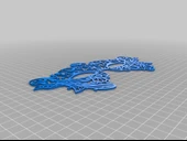 Byr Dantel modeli Maske (Sadece Plastik Aparattır!!!) 3D thumbnail 4