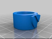 Byr Eski BaseGio Aile Arması (Kırmızı Şerit) ile Yüzük (Plastik Aparattır!!!) 3D thumbnail 4