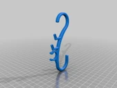 Byr Hidrasyon tankı kurutma klipsi (hortumu ve diğer parçaları taşır). (Sadece Plastik Aparattır!!!) 3D thumbnail 1