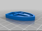 Byr Tapınakçı Kalkanı (Sadece Plastik Aparattır!!!) 3D thumbnail 2