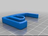 Byr Kablo Tutucu Tablo Kelepçesi / Kablo Tutucu Masa Kelepçesi (Sadece Plastik Aparattır!!!) 3D - 4