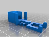 Byr Minecraft Anahtar Yüzük (Sadece Plastik Aparattır!!!) 3D thumbnail 2