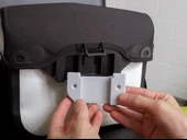 Byr Ortlieb gidon çantası için Klickfix duvara montaj aparatı T1832801 3D thumbnail 4