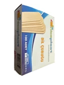 Niceplast Dil Çubuğu Ahşap Maket Çubukları 2 x 14 Cm. - 50 Adetlik 5 Paket - 4