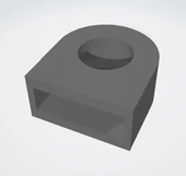 Byr Audi B3 80 90 Coupe kaput şok uç kapağı T4684431 3D thumbnail 2