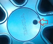 Byr Dacia Logan - jant kapağı için bijon cıvatası (vida) T4652049 3D thumbnail 3
