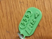 Byr Audi Ach RCH Anahtarlık T4740094 3D thumbnail 3