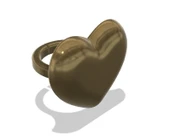 Byr Kalp Yüzük T3450901 3D thumbnail 2