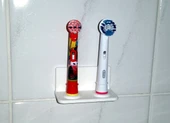 İki Oral B Ucu için Diş Fırçası Ucu Tutucu T1357996 - 1