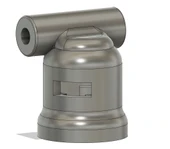 Byr Roca klozet tutucusu (klozet kapağı desteği) T4542030 3D - 2