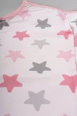 Yıldız Desenli Pratik Mama Sandalye Kılıfı Pembe - 4