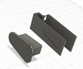 Byr saç düzleştirici tutucu T4872304 3D - 4