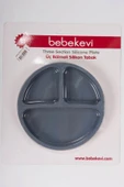 Bebek Tabak Silikonlu 3'lü Bölün Lacivert - 1