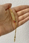 Gold Çilek Bebek Künye - 2