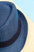 Yazlık Örgü Fedora Şapka Laciver - 3