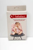 Yıldız Desenli Pratik Mama Sandalye Kılıfı Pembe - 2