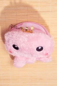 Sevimli Pembe Peluş Çanta Anahtarlık - 5