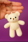 Mini Peluş Ayıcıklı Anahtarlık - 1