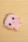Sevimli Pembe Peluş Çanta Anahtarlık - 2