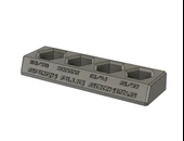 Byr Craftsman Alet Kutusu Çekmecesi İçin Buji Soket Tutucu 4 parça T5382911 3D thumbnail 2