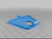 Byr Peugeot Metropolis scooter için delikli telefon tutucu kapağı T6681164 3D - 1