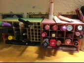 Byr Büyük ruj ve eyeliner tutucusu/Makyaj organizatörü T2804034 3D - 5