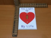 Byr Sevgililer Günü Işık Anahtarı Kapağı - Versiyon 1 T6468478 3D thumbnail 2