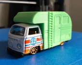 Hot Wheels Volkswagen T2 Pikap Kamp Kabuğu T4552104 - 5