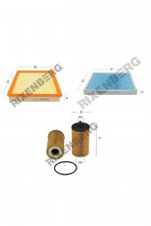 Opel Astra G 1.2 16V (Motor No …19ma9235) 65-75 Hp 98-05 Rixenberg Filtre Bakım Seti - 1