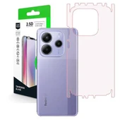 Redmi Note 14 ile Uyumlu MAT TPU Arka Kaplama 360 - 1