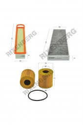 Mini One II,Cabrio,Clubman,Countryman 1.4/1.6 75-98 Hp 09 > Rixenberg Filtre Seti - 1