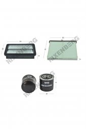 Mazda 3 (Bm) 1.6 Skyactiv-G 105 Hp 13 > Rixenberg Filtre Bakım Seti - 1