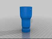 Byr Dyson elektrikli süpürge ile Bosch daire testere arasındaki adaptör T4081724 3D thumbnail 1