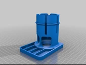 Byr Bosch GKF 550 palm router 3D için yedek ayakkabı T5230234 3D thumbnail 2