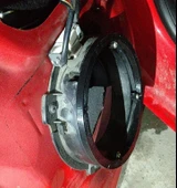 Byr MKI 6.5 inç araba hoparlörü adaptör halkaları Hyundai Getz için T5392916 3D - 4