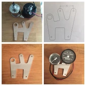 Byr Honda CB500T Gösterge Tablosu T927432 3D thumbnail 1