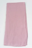 Dantel Kenar Detaylı Müslin Bebek Battaniyesi Pembe (90 X 80) - 2