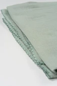 Dantel Kenar Detaylı Müslin Bebek Battaniyesi Yeşil (90 X 80) - 4