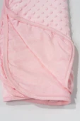 Astarlı Nohut Dokulu Bebek Battaniyesi Pembe (85 X 85) - 2