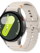 Samsung Galaxy Watch 7 uyumlu sılıkon kordon - 1