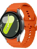 Samsung Galaxy Watch 7 uyumlu sılıkon kordon - 1