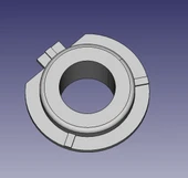 Byr Novsight için H7 LED Far Ampulü Tutucu / Adaptör T3321918 3D thumbnail 2