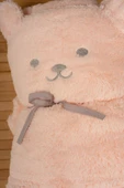 Ayıcık Figürlü Ultra Yumuşak Bebek Battaniyesi – Pembe - 4